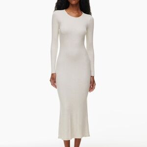 GRAY (!) Aritzia The Group Babaton Luxe Lounge Dress